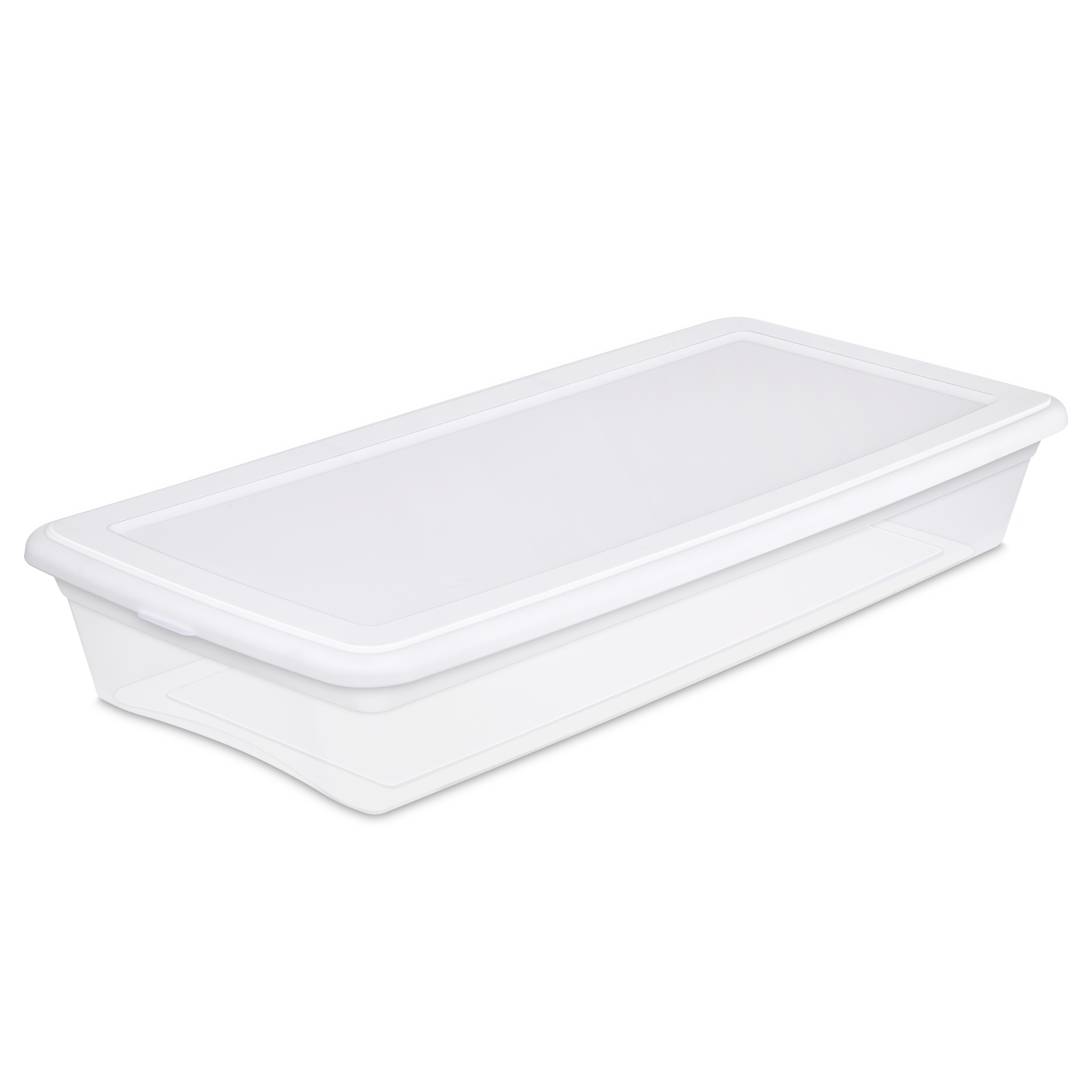 Sterilite 41-Quart (39 L) Storage Box, White